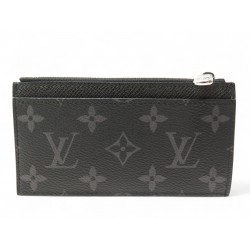 NEUF PORTE CARTES LOUIS VUITTON TAIGARAMA M30271 CUIR TOILE MONOGRAM WALLET 365€
