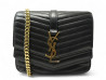 sac a main saint laurent sulpice small cuir chevron