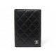 NEUF PORTE PASSEPORT CHANEL EN CUIR D'AGNEAU MATELASSE LEATHER CARD HOLDER 700€