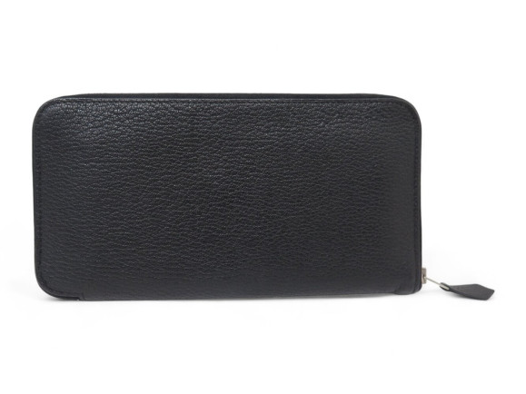 portefeuille hermes azap classique en chevre