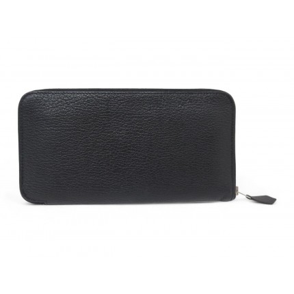 NEUF PORTEFEUILLE HERMES AZAP CLASSIQUE EN CHEVRE MYSORE H044090CK WALLET 3200€