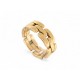 BAGUE CARTIER PANTHERE MAILLONS T53 EN OR JAUNE 18K 9.8 GR GOLD LINK RING 2480€