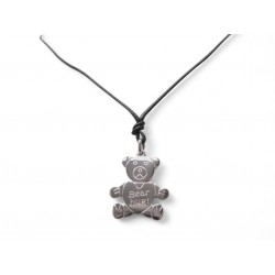 COLLIER PENDENTIF POMELLATO ORSETTO BEAR HUG EN ARGENT MASSIF 925 + BOITE SILVER