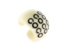 bague chanel coco collection 2001 t53 en resine creme