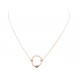 NEUF COLLIER REPOSSI ANTIFER PENDENTIF EN OR ROSE 18K DIAMANTS NECKLACE 3350€