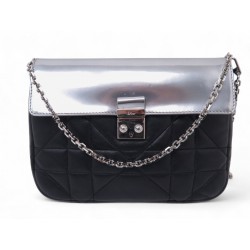 SAC A MAIN MISS DIOR PROMENADE CUIR CANNAGE & VERNIS BANDOULIERE PURSE BAG 2100€