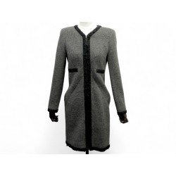 VESTE CHANEL GILET CARDIGAN P38962V22034 36 S ZIP CACHEMIRE & LAINE ALPAGA 5800€