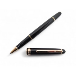 NEUF STYLO ROLLERBALL MONTBLANC MEISTERSTUCK CLASSIQUE DORE MB132457 PEN 500€