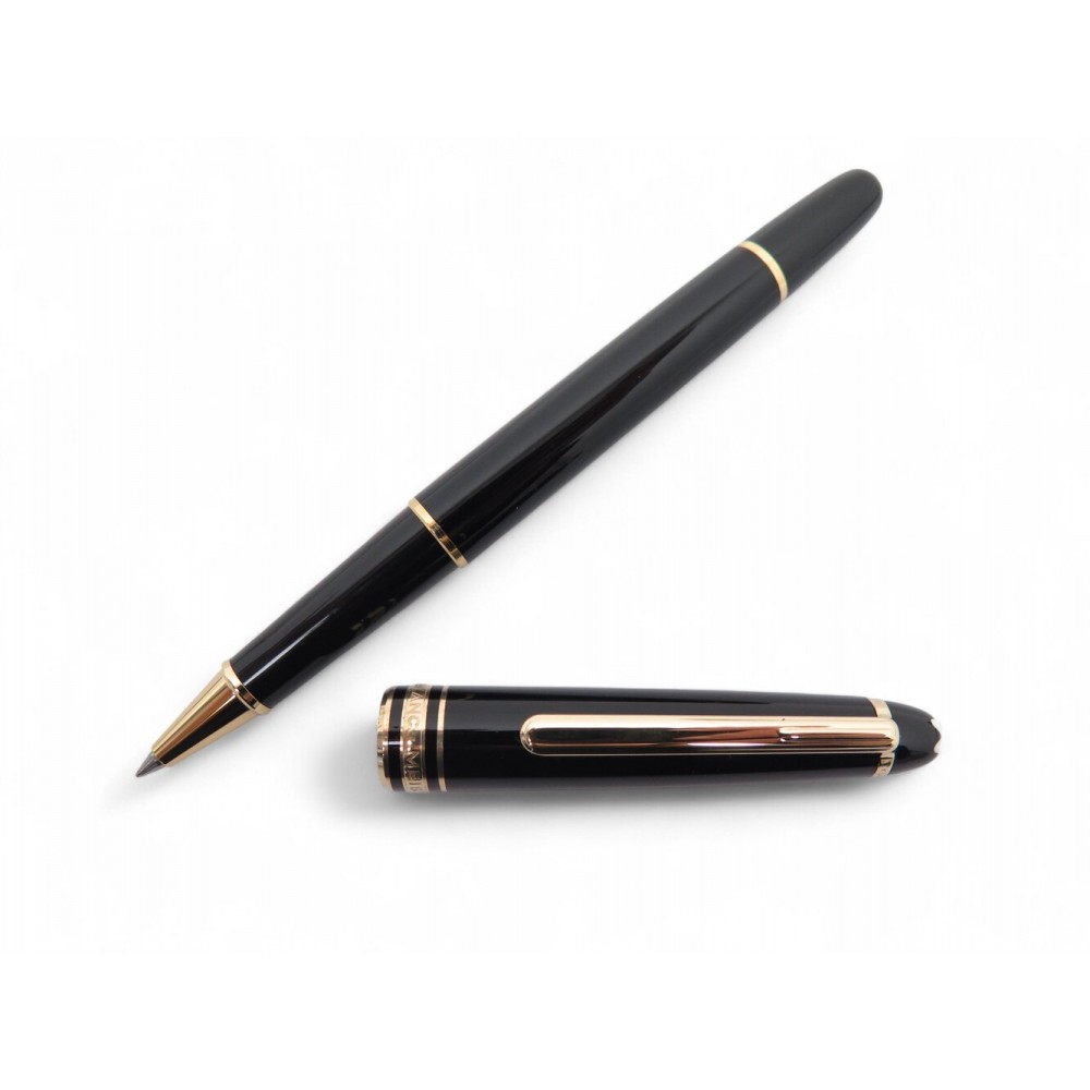 NEUF STYLO ROLLERBALL MONTBLANC MEISTERSTUCK CLASSIQUE DORE MB132457 PEN 500€