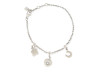 bracelet chopard happy diamond lucky 855811 or blanc