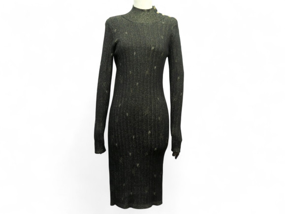  robe chanel bouton c p41689 cachemire 40
