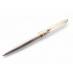 VINTAGE STYLO BILLE MONTBLANC MEISTERSTUCK SOLITAIRE DOUE ARGENT MASSIF PEN 900€