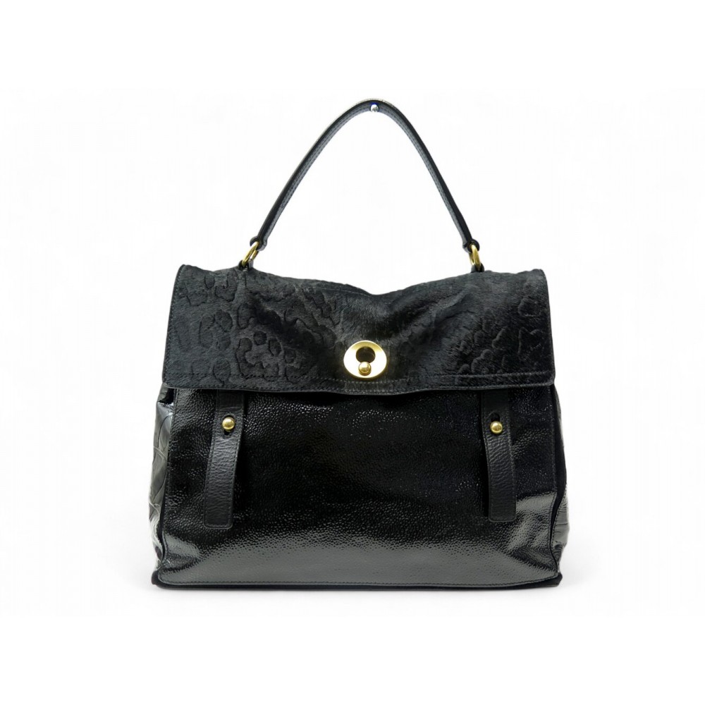 SAC A MAIN YVES SAINT LAURENT 197148 MUSE TWO GM CUIR POULAIN & VERNI BAG 1790€