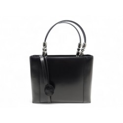 NEUF VINTAGE SAC A MAIN CHRISTIAN DIOR LADY MALICE PERLA EN CUIR CABAS BAG 1800€
