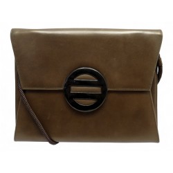 VINTAGE SAC A MAIN YVES SAINT LAURENT RIVE GAUCHE ENVELOPPE BANDOULIERE 2200€
