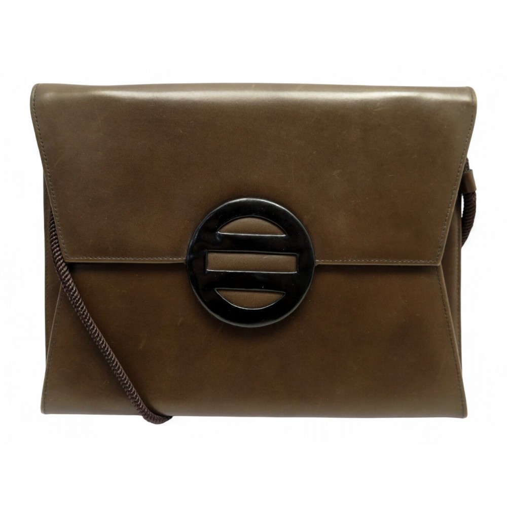 VINTAGE SAC A MAIN YVES SAINT LAURENT RIVE GAUCHE ENVELOPPE BANDOULIERE 2200€
