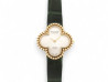 montre van cleef arpels alhambra pm 122974 or jaune