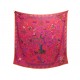 NEUF CHALE HERMES PEUPLE DU VENT C. HENRY CHALE 140 CACHEMIRE & SOIE SHAWL 1260€