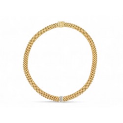 NEUF COLLIER FOPE PANORAMA 43068167 DIAMANTS OR JAUNE 18K 69.5GR NECKLACE 21390€