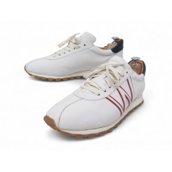 CHAUSSURES BASKETS JM WESTON ON MY WAY 201443 EN CUIR 9 43 SNEAKERS SHOES 640€