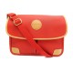 NEUF SAC SACOCHE BANDOULIERE LANCEL EN TOILE ROUGE BESACE MIXTE MESSENGER 500€