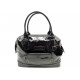 NEUF SAC A MAIN LONGCHAMP LEGENDE EN CUIR VERNI NOIR BLACK LEATHER HANDBAG 730€