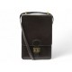 VINTAGE SACOCHE HERMES SAC A DEPECHES EN CUIR BOX MARRON LEATHER SHOULDER BAG
