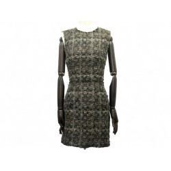 ROBE DOLCE & GABBANA EN LAINE TWEED 40 IT 36 FR MULTICOLORE SHORT DRESS 2900€