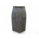 JUPE DROITE CHANEL P37736 V27256 LOGO CC M 38 EN TWEED MULTICOLORE SKIRT 3200€