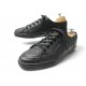 CHAUSSURES LOUIS VUITTON BASKETS CUIR DAMIER INFINI 8.5 42.5 LOW SNEAKERS 750€