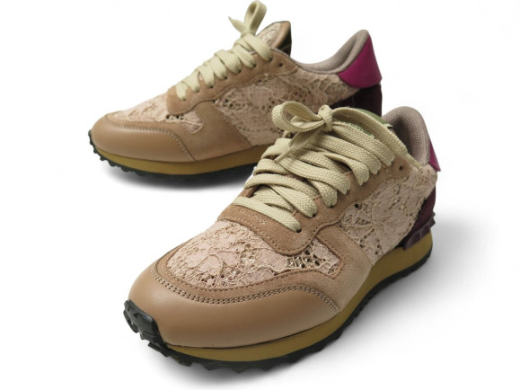 chaussures valentino rockrunner broderie 35.5 it 36.5
