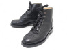 chaussures bottines chanel g34954 combat boots 36.5 en