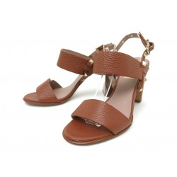 NEUF CHAUSSURES SANDALES VALENTINO GARAVANI ROCKSTUD 37 TALONS CUIR CAMEL 890€ NEUF CHAUSSURES SANDALES VALENTINO GARAVANI ROCKSTUD 37 TALONS CUIR CAMEL 890€
