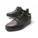 CHAUSSURES BERLUTI BASKETS 10.5 EN CUIR IMPRIME SCRITTO NOIRES SNEAKERS 1640€