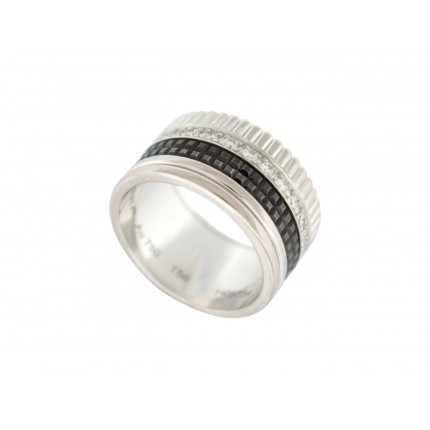 NEUF BAGUE BOUCHERON QUATRE CLASSIQUE LARGE JRG01782 OR 56 DIAMANTS RING 11650€
