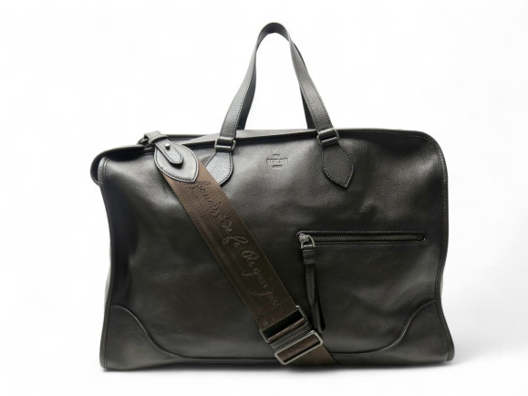 sac de voyage berluti overnight bf1 en cuir