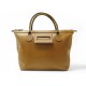 VINTAGE SAC A MAIN DELVAUX CABAS CUIR GRAINE CAMEL LEATHER TOTE HAND BAG 4200€
