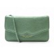 SAC A MAIN JUDITH LEIBER EN CUIR LEZARD VERT POCHETTE BANDOULIERE CLUTCH 2200€