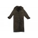 VINTAGE MANTEAU LONG CHANEL 38 M EN CUIR MOUTON RETOURNE SHEARLING COAT 13150€