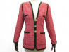  rare veste chanel haute couture tweed et velours