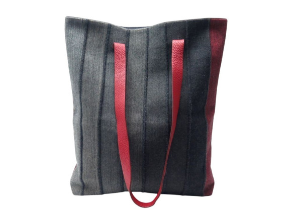 sac a main hermes amedaba gm grand cabas en laine