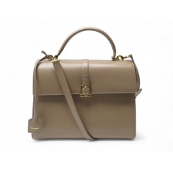 SAC A MAIN SAINT LAURENT LE FERMOIR TOP HANDLE BAG 674988 CUIR TAUPE BAG 2900€