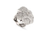 bague cocktail camelia t53 sertie de 188 diamants