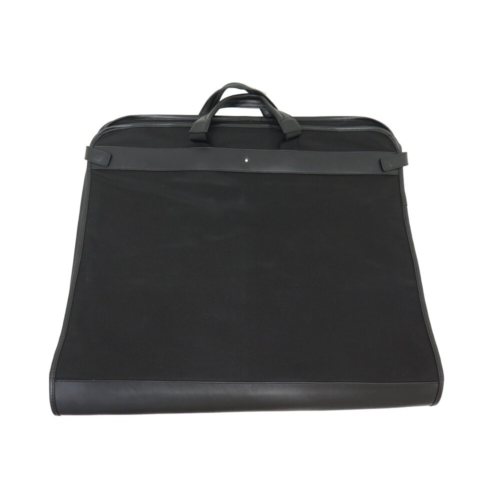 NEUF PORTE VETEMENTS MONTBLANC NIGHTFLIGHT 118263 TOILE & CUIR COSTUMES BAG 500€