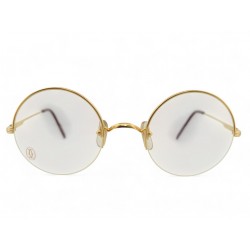 VINTAGE NEUF MONTURE DE LUNETTES CARTIER MAYFAIR TRINITY T8100109 BOITE GLASSES