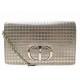 NEUF SAC A MAIN DIOR 30 MONTAIGNE CUIR MICROCANNAGE DORE BANDOULIERE BAG 2220€