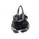 SAC A MAIN LANCEL PREMIER FLIRT EN CUIR GRAINE NOIR MM BANDOULIERE HAND BAG 750€