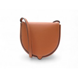 NEUF PETIT SAC POCHETTE LOEWE A TALON BEIGE EN CUIR TAN BANDOULIERE HANDBAG 420€