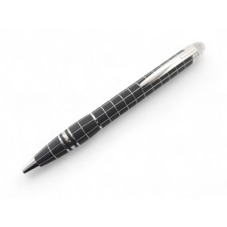 STYLO BILLE MONTBLANC STARWALKER RUBBER MB8857 EN METAL ARGENTE ROLLERBALL 510€