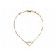 NEUF BRACELET VAN CLEEF & ARPELS SWEET HEARTS NACRE 17-18CM OR JAUNE 18K 1720€